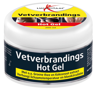 Lucovitaal Vetverbrandings Hot Gel 250ML Lucovitaal Vetverbrandings Hot Gel 250ML