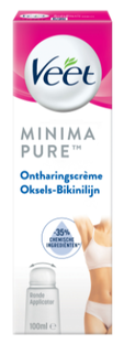 Veet Minima Pure Oksels & Bikinilijn Ontharingscrème 100ML