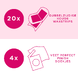 Veet Minima Waxstrips Benen & Lichaam 40ST 37098