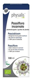 Physalis Passiflora Incarnata Plantendruppels Bio 100ML Physalis Passiflora Incarnata Plantendruppels Bio 100ML
