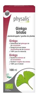 Physalis Ginkgo Biloba Plantendruppels Bio 100ML