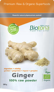 Biotona Ginger Raw Powder Bio 200GR