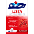 Davitamon IJzer met Vitamine C en B12 Tabletten 33TB