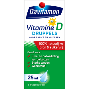 Davitamon Vitamine D Druppels 25ML Davitamon Vitamine D Druppels 25ML