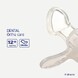 Difrax Fopspeen Dental 12+ Maanden - Pure Pumpkin 1ST 25045