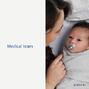 Difrax Fopspeen Dental Newborn - Pure Blossom 1ST4