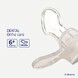 Difrax Fopspeen Dental 6+ Maanden - Pure Honey 1ST 25083