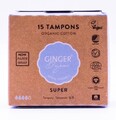 Ginger Organic Tampons Super 15ST Ginger Organic Tampons Super 15ST