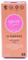 Ginger Organic Tampons Mini Met Applicator 16ST Ginger Organic Tampons Mini Met Applicator 16ST