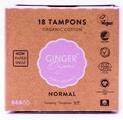 Ginger Organic Tampons Normal 18ST