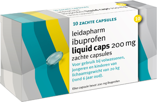 Leidapharm Ibuprofen 200mg Liquid Capsules 10CP Leidapharm Ibuprofen 200mg Liquid Capsules 10CP