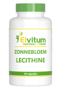 Elvitum Zonnebloem Lecithine Capsules 90CP Elvitum Zonnebloem Lecithine Capsules 90CP