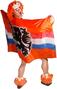 DeOnlineDrogist.nl Oranje Vlag Poncho 1ST