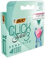 Bic Click Soleil 3  Sensitive Navulling 4ST