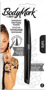 Bic Bodymark Temporary Tattoo Marker - Black 1ST