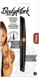 Bic Bodymark Temporary Tattoo Marker - Henna 1ST