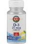 Kal Vitamine D3 25mcg tabletten 100TB