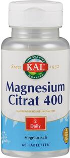 Kal Magnesium Citraat 400mg Tabletten 60TB