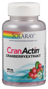 Solaray CranActin Cranberryextract Capsules 120ST