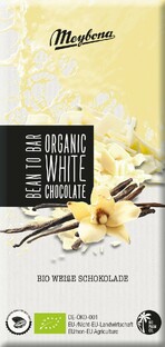Meybona Organic White Chocolate 100GR Meybona Organic White Chocolate 100GR