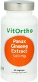 VitOrtho Panax Ginseng Extract Vegicaps 60VCP VitOrtho Panax Ginseng Extract Vegicaps 60VCP