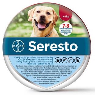 Bayer Seresto Teken/Vlooienband Hond 1ST
