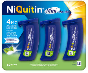 Niquitin Minizuigtabletten 4mg 60ST