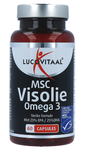 Lucovitaal Msc Visolie Omega-3 Capsules 60CP Lucovitaal Msc Visolie Omega-3 Capsules 60CP