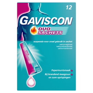 Gaviscon Duo Sachets 12ST Gaviscon Duo Sachets 12ST