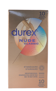 Durex Condooms Nude 10ST Durex Condooms Nude 10ST