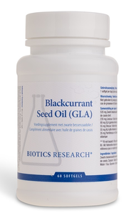 Biotics Blackcurrant Seed Oil (GLA) Softgels 60CP