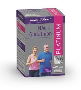 MannaVital NAC & Glutathion Platinum Vegicaps 60VCP