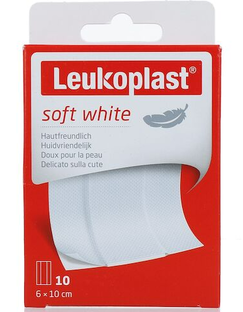 Leukoplast Soft White Wondpleister 10ST Leukoplast Soft White Wondpleister 10ST