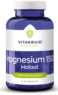 Vitakruid Magnesium 150 Malaat Tabletten 90TB