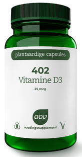 AOV 402 Vitamine D3 25mcg Vegacaps 60VCP