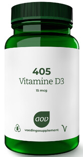 AOV 405 Vitamine D3 15mcg Tabletten 180TB AOV 405 Vitamine D3 15mcg Tabletten 180TB