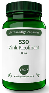 AOV 530 Zink Picolinaat Vegacaps 60VCP AOV 530 Zink Picolinaat Vegacaps 60VCP