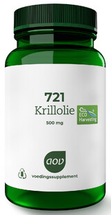 AOV 721 Krillolie 500mg Vegacaps 60VCP AOV 721 Krillolie 500mg Vegacaps 60VCP