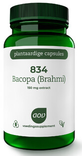 AOV 834 Bacopa Brahmi Vegacaps 60VCP AOV 834 Bacopa Brahmi Vegacaps 60VCP