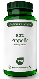 AOV 822 Propolis Extract 600mg Vegacaps 60VCP AOV 822 Propolis Extract 600mg Vegacaps 60VCP