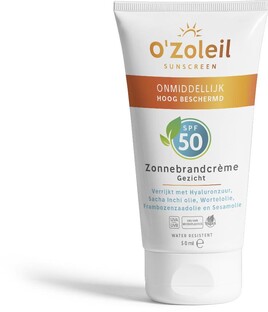 O'Zoleil Zonnebrandcrème Gezicht SPF50 50ML O'Zoleil Zonnebrandcrème Gezicht SPF50 50ML