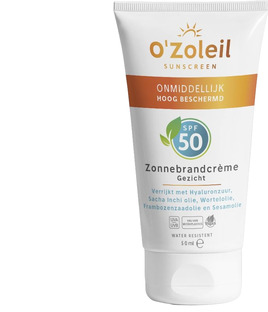 O'Zoleil Zonnebrandcrème Gezicht SPF50 50ML O'Zoleil Zonnebrandcrème Gezicht SPF50 50ML