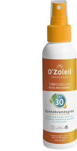 O'Zoleil Zonnebrandspray SPF30 125ML O'Zoleil Zonnebrandspray SPF30 125ML