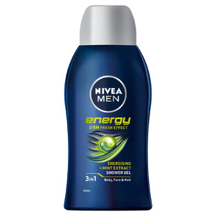 Nivea Men Energy Shower Gel Mini 50ML Nivea Men Energy Shower Gel Mini 50ML