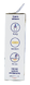 Hansaplast Elastic 2m x 6cm 1ST zijkant verpakking