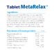 Metagenics MetaRelax Tabletten 180TB samenstelling Metagenics MetaRelax Tabletten 180TB samenstelling