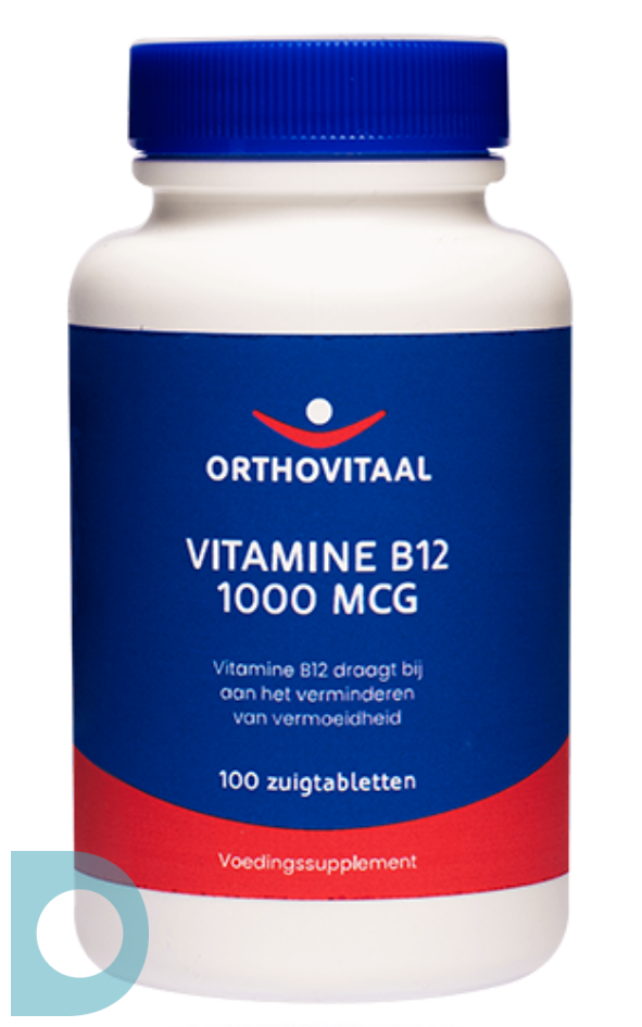 voor ruw Profetie Orthovitaal Vitamine B12 1000 Mcg Zuigtabletten