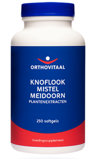 Orthovitaal Knoflook Mistel Meidoorn Softgels 250SG