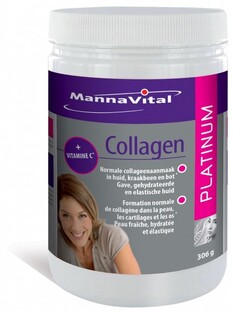 MannaVital Collagen Platinum Poeder 306GR MannaVital Collagen Platinum Poeder 306GR
