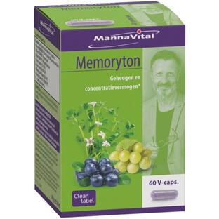 MannaVital Memoryton Capsules 60VCP